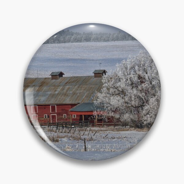 Item preview, Red Barn in Winter designed and sold by alanathrower.