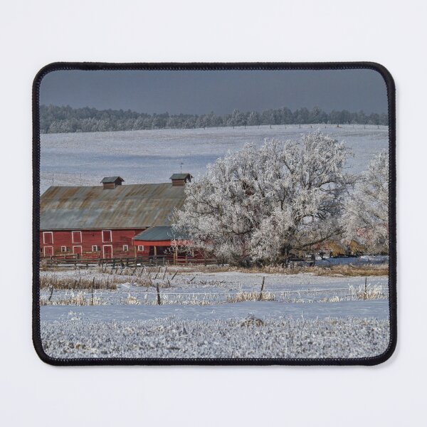 Item preview, Red Barn in Winter designed and sold by alanathrower.