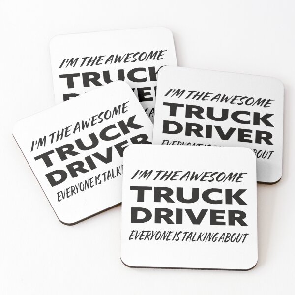 Item preview, I'm The Awesome TRUCK DRIVER Everyone Is Talking About  designed and sold by teecraftstudios.