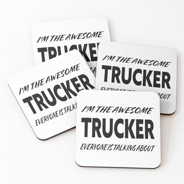 Item preview, I'm The Awesome TRUCKER Everyone Is Talking About  designed and sold by teecraftstudios.