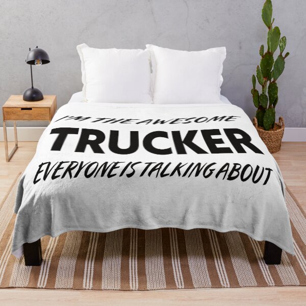 Item preview, I'm The Awesome TRUCKER Everyone Is Talking About designed and sold by teecraftstudios.