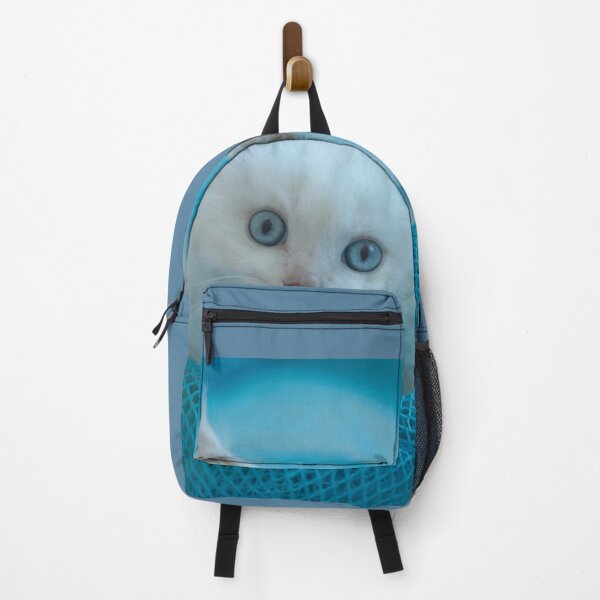 Item preview, Portrait of cute white fluffy kitten designed and sold by olena2552.