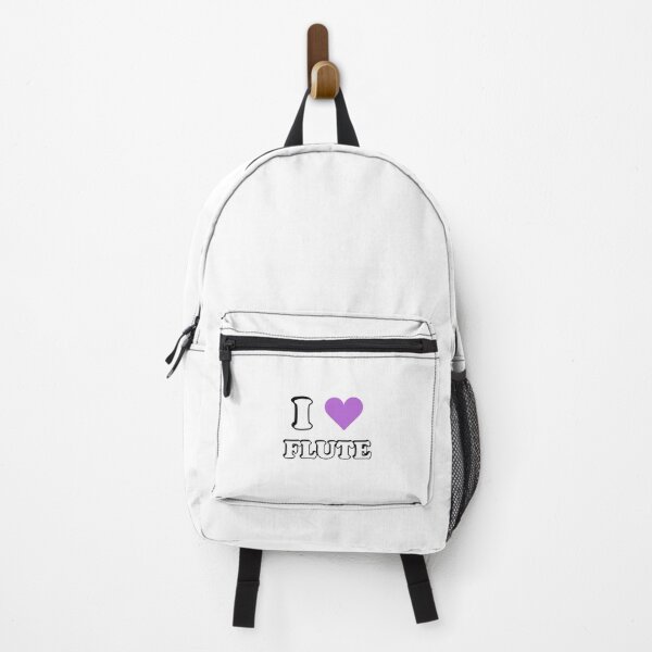 Item preview, I heart flute - I love my flute - flute player musician - flute girl designed and sold by Inspirationmotivation.