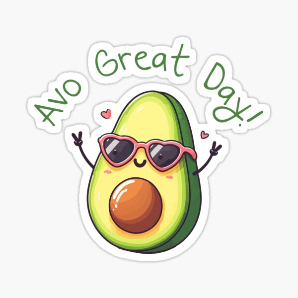 Emotional Support Avocado: You've Totally Guac This! Sticker for Sale by  CodedCraftsShop