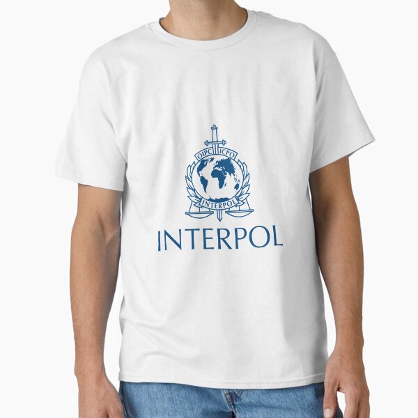 Item preview, INTERPOL - International Criminal Police Organization designed and sold by Nostalgia Tees, Stickers, Art & More.