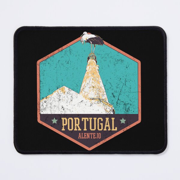 Item preview, Stork in Alentejo Illustration - Portugal Art Print designed and sold by Lemomo-artworks.