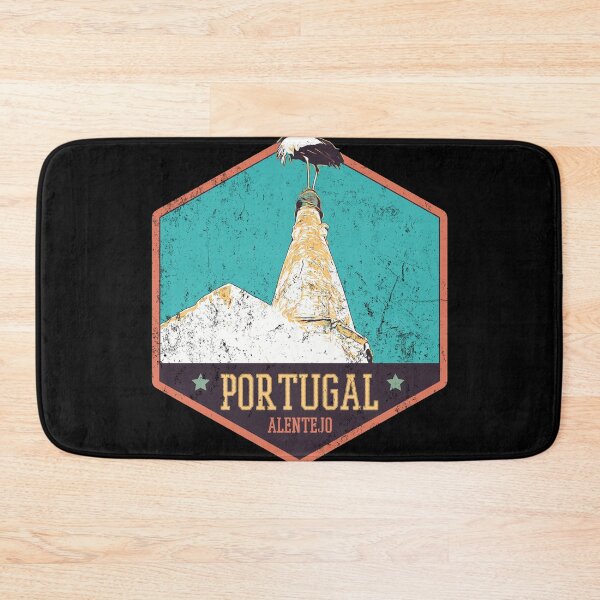 Item preview, Stork in Alentejo Illustration - Portugal Art Print designed and sold by Lemomo-artworks.