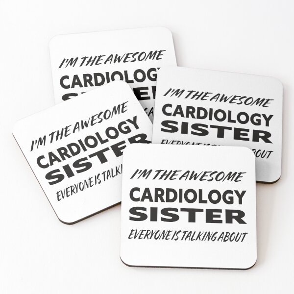 Item preview, I'm The Awesome CARDIOLOGY SISTER Everyone Is Talking About  designed and sold by teecraftstudios.