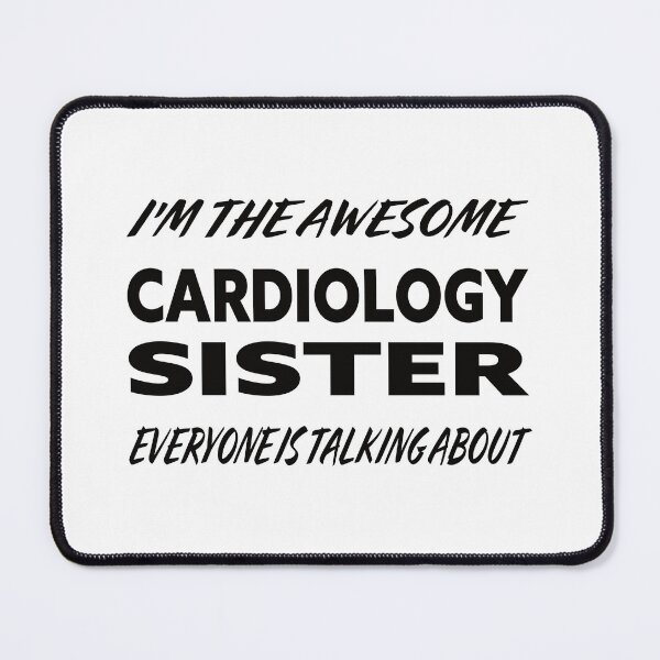 Item preview, I'm The Awesome CARDIOLOGY SISTER Everyone Is Talking About  designed and sold by teecraftstudios.