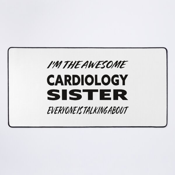 Item preview, I'm The Awesome CARDIOLOGY SISTER Everyone Is Talking About designed and sold by teecraftstudios.
