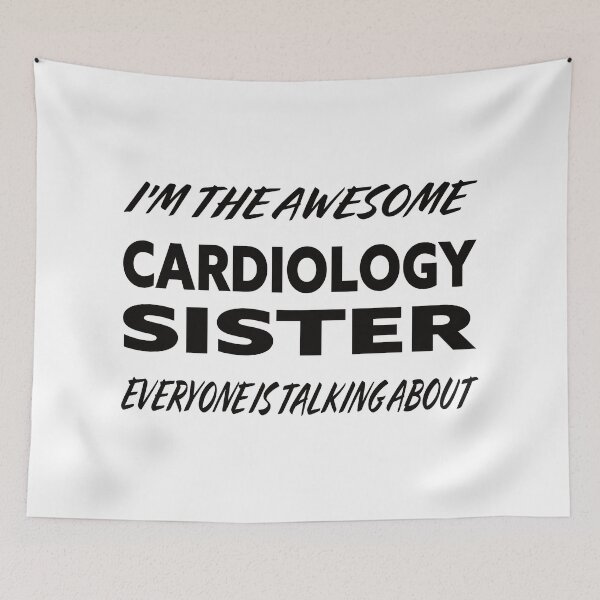 Item preview, I'm The Awesome CARDIOLOGY SISTER Everyone Is Talking About  designed and sold by teecraftstudios.