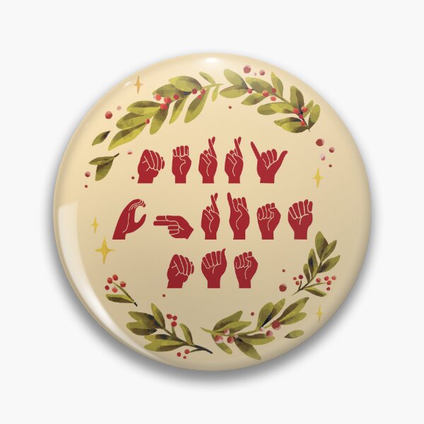 Item preview, Merry Christmas - ASL American Sign Language VIII designed and sold by Lemon Pepper.