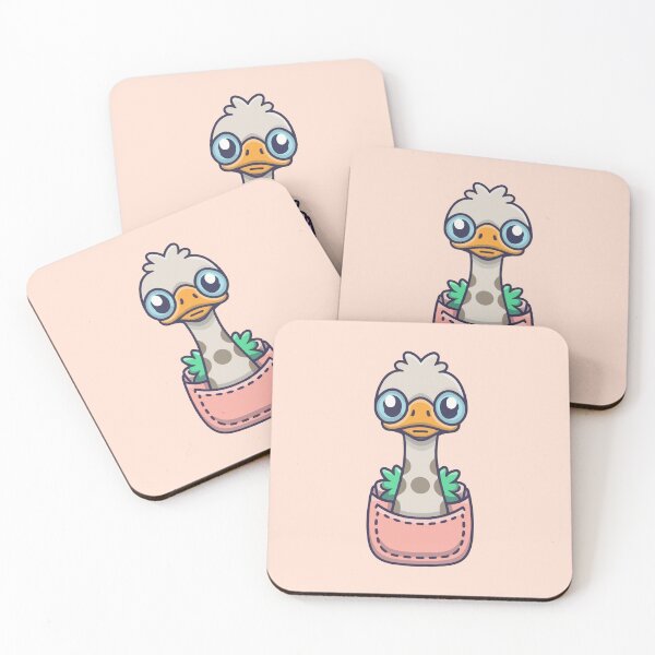 Item preview, Pet ostrich in a pocket designed and sold by this-is-mona.