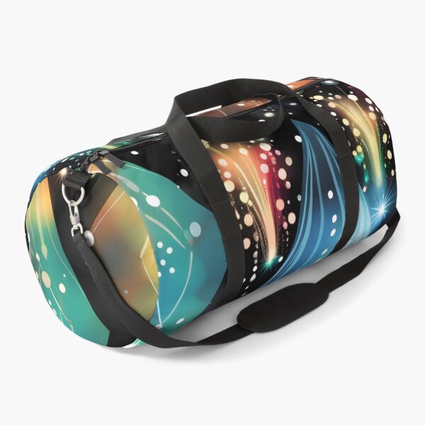 Item preview, Pattern of colorful, fluorescent, bioluminescent diamonds designed and sold by AI-Only Creations.