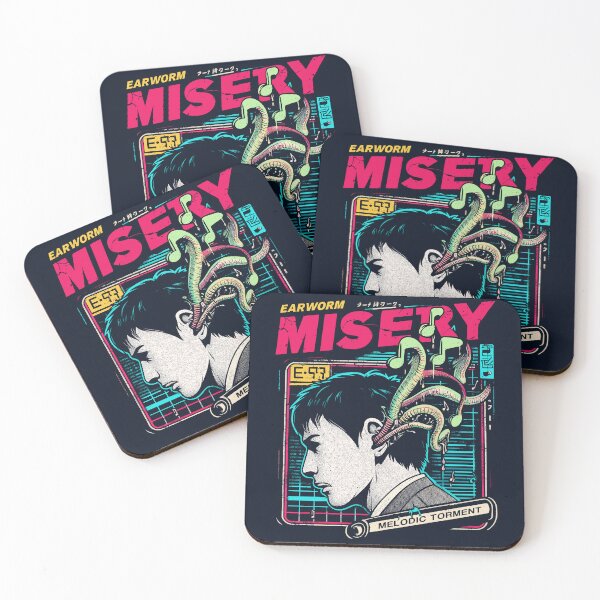 Item preview, Earworm Misery, melodic torment designed and sold by RafaelLima7.