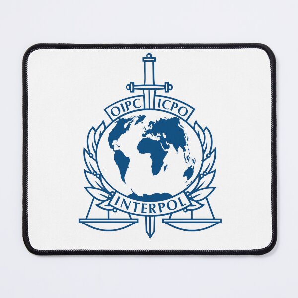 Item preview, INTERPOL International Criminal Police Organization designed and sold by Nostalgia Tees, Stickers, Art & More.