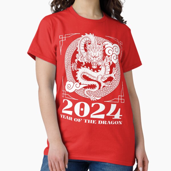 Item preview, Year of the Dragon 2024 Chinese New Year designed and sold by NerdyCotton.