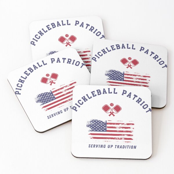 Item preview, USA Pickleball Patriotic American Flag designed and sold by Mehwish.