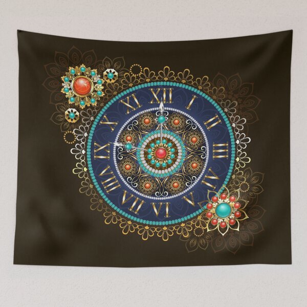 Item preview, Clock with Beads designed and sold by Blackmoon9.