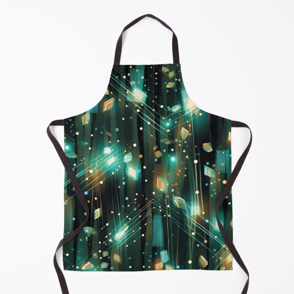Item preview, Pattern of colorful, fluorescent, bioluminescent diamonds designed and sold by AI-Only Creations.