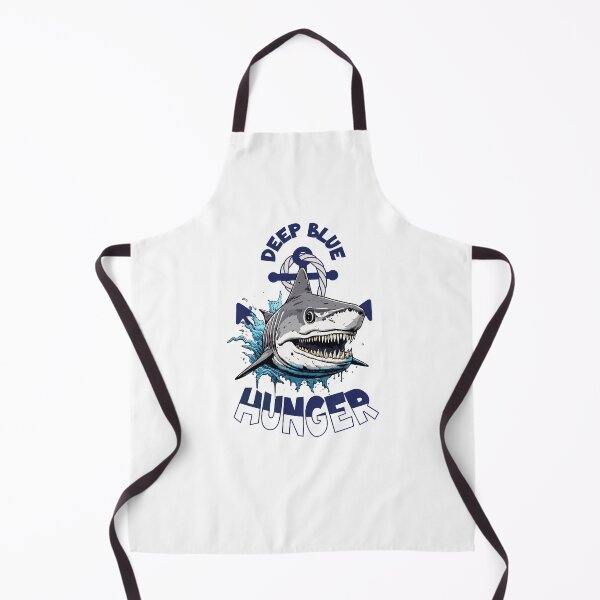 Item preview, Hungry shark deep blue hunger designed and sold by Graffik-Peeps.