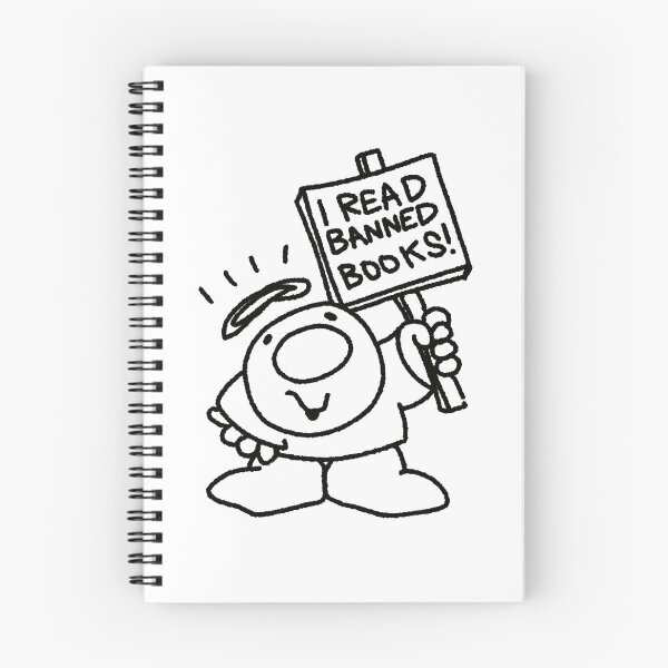 Item preview, I READ BANNED BOOKS designed and sold by sleepygrlfrnd.