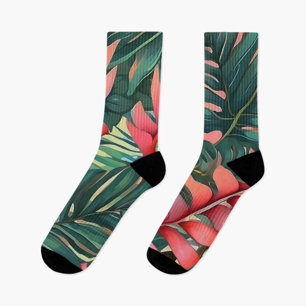 Item preview, Tropical Fern Leaves Pattern - Cute Pastel Colors designed and sold by SassyArtistry.
