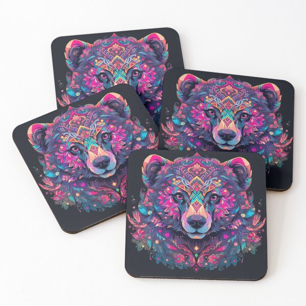 Item preview, Mystic Tribal Bear designed and sold by CleverboyDsgns.