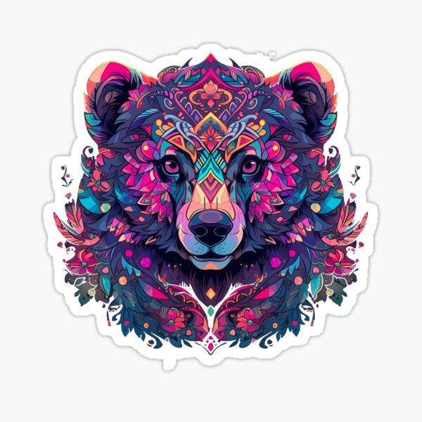 Item preview, Mystic Tribal Bear designed and sold by CleverboyDsgns.