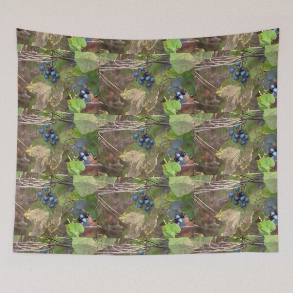 Item preview, Porcelain Berry Vine in the Autumn designed and sold by JariHawk.