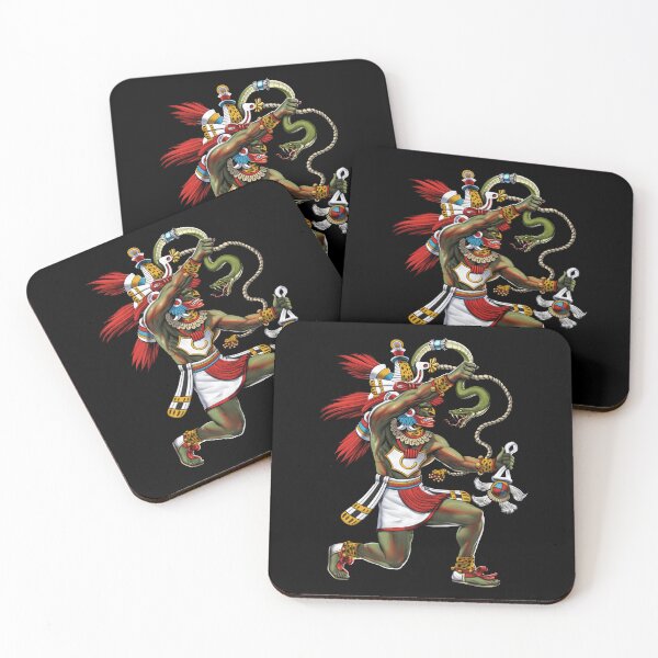 Item preview, Quetzalcoatl Aztec Serpent God designed and sold by underheaven.