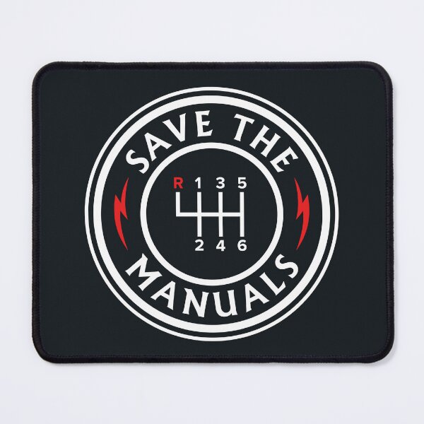 Item preview, Save The Manuals - Car Lover - Endangered Species designed and sold by Buzzworthy Threads.
