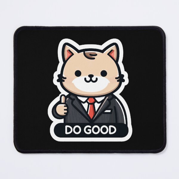 Item preview, DO GOOD Cat Office Worker designed and sold by plushism.