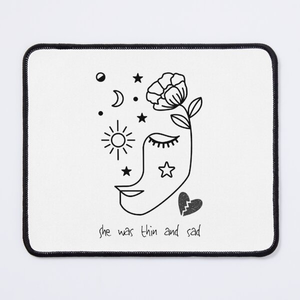 Item preview, She was thin and sad designed and sold by Desierto-playa.