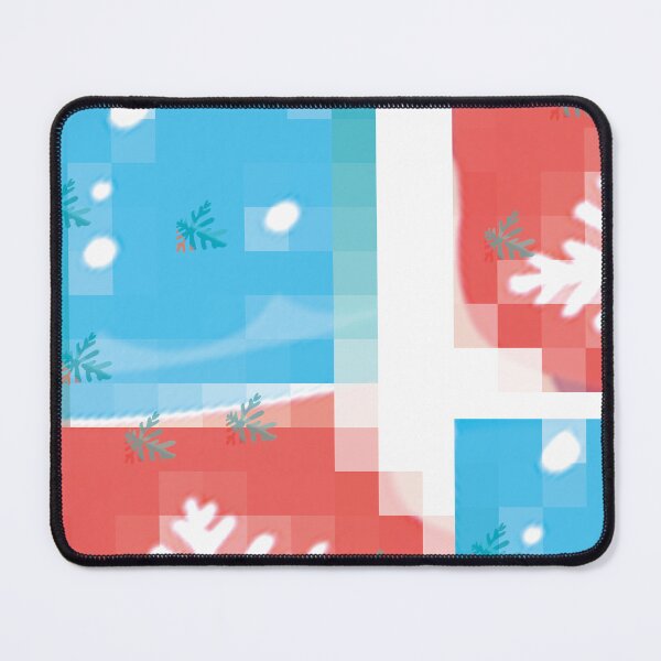 Item preview, Blue and Red Christmas Snow flake stocking designed and sold by TriForceDesign.