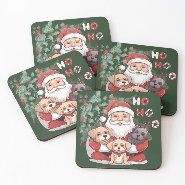 Item preview, Santa with dog christmas  designed and sold by ME-World.