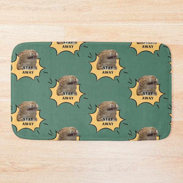 Item preview, Stay Away Angry Cat designed and sold by GeekitCool.