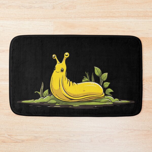 Item preview, Tired banana slug. Yellow almost cute slug. designed and sold by twisted-dot.