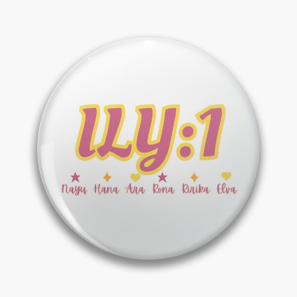 Item preview, ILY:1 Kpop Girl Group Logo designed and sold by wujulike.