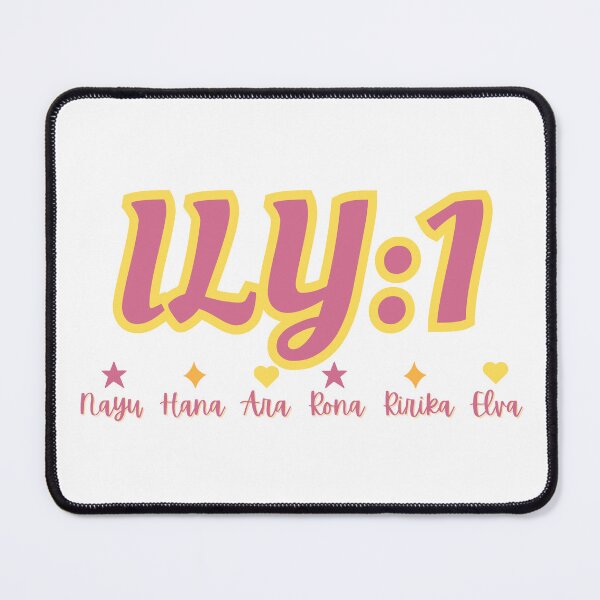 Item preview, ILY:1 Kpop Girl Group Logo designed and sold by wujulike.