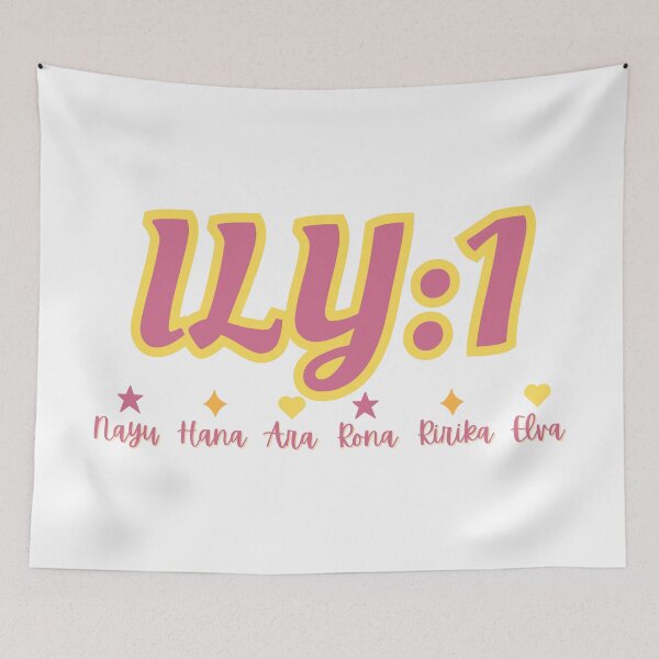 Item preview, ILY:1 Kpop Girl Group Logo designed and sold by wujulike.