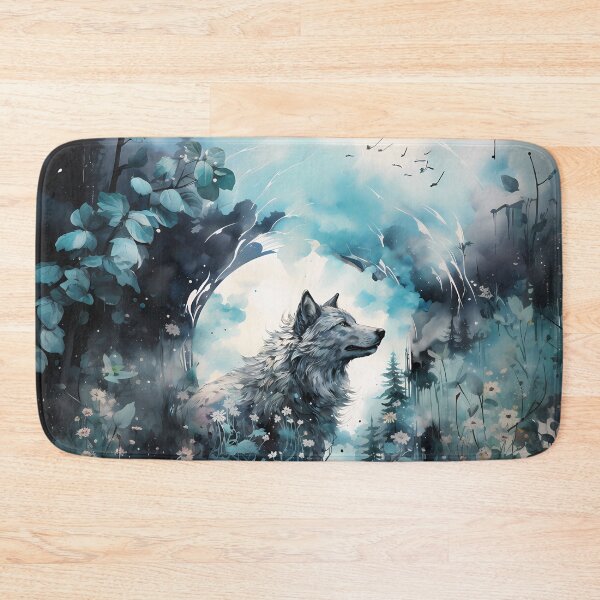 Item preview, Nature Photograms: Digital Art That Immortalizes the Elegance of Wolves on Modern Screens designed and sold by Artedig.