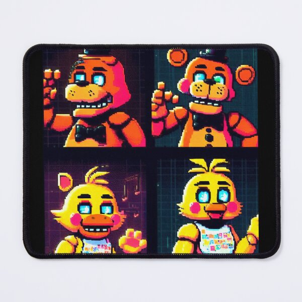 Item preview, Animatronic Minis Five Nights at Freddy's pizzas with their friends! Chica, Foxy and Freddy designed and sold by Andruzito.