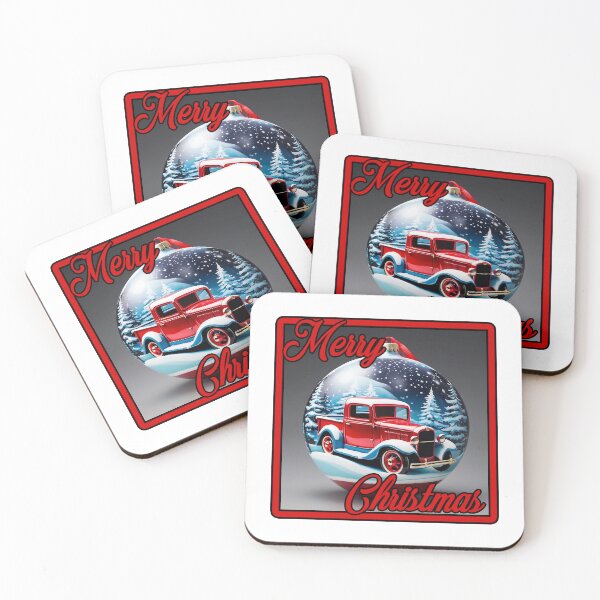 Item preview, Merry Christmas-32 Ford Pickup designed and sold by T-Bucket-Tees.
