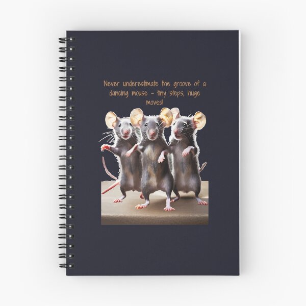 Item preview, Never understimate the groove of a dancing mouse- tiny steps huge moves! designed and sold by Gadget80.