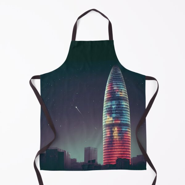 Item preview, Agbar Tower at night designed and sold by Archiartist.