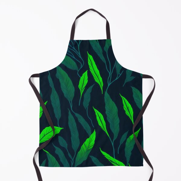 Item preview, Dark Green Tropical Fern Pattern designed and sold by SassyArtistry.