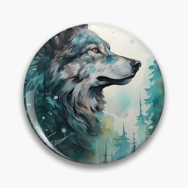 Item preview, From the Jungle to the Monitor: How Digital Art Transforms the Beauty of Wolves into Visual Experiences designed and sold by Artedig.
