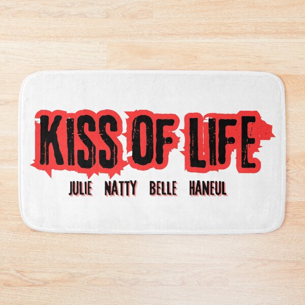 Item preview, Kiss of Life Kpop Girl Group Logo designed and sold by wujulike.