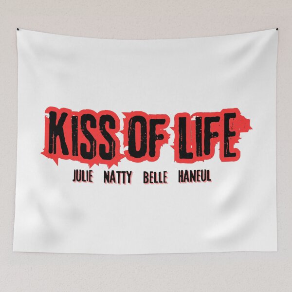 Aperçu de l'œuvre Logo du groupe de filles Kpop Kiss of Life créée et vendue par wujulike.